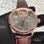 TF Factory IWC Portugieser Tourbillon Mystère Rétrograde Black Face 44mm Cal.51900 Automatic Watch